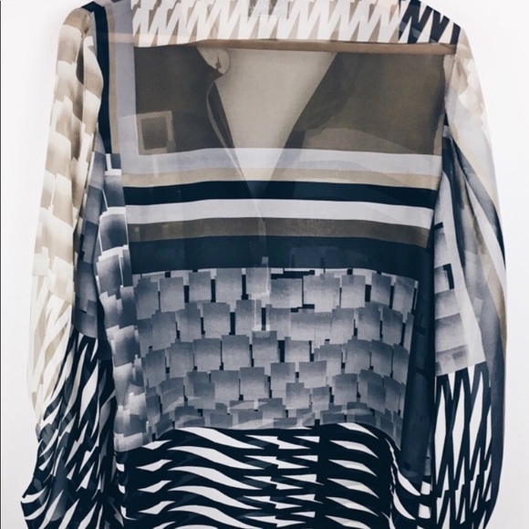 Joseph Ribbkoff Sheer Blouse - Picture 4 of 6